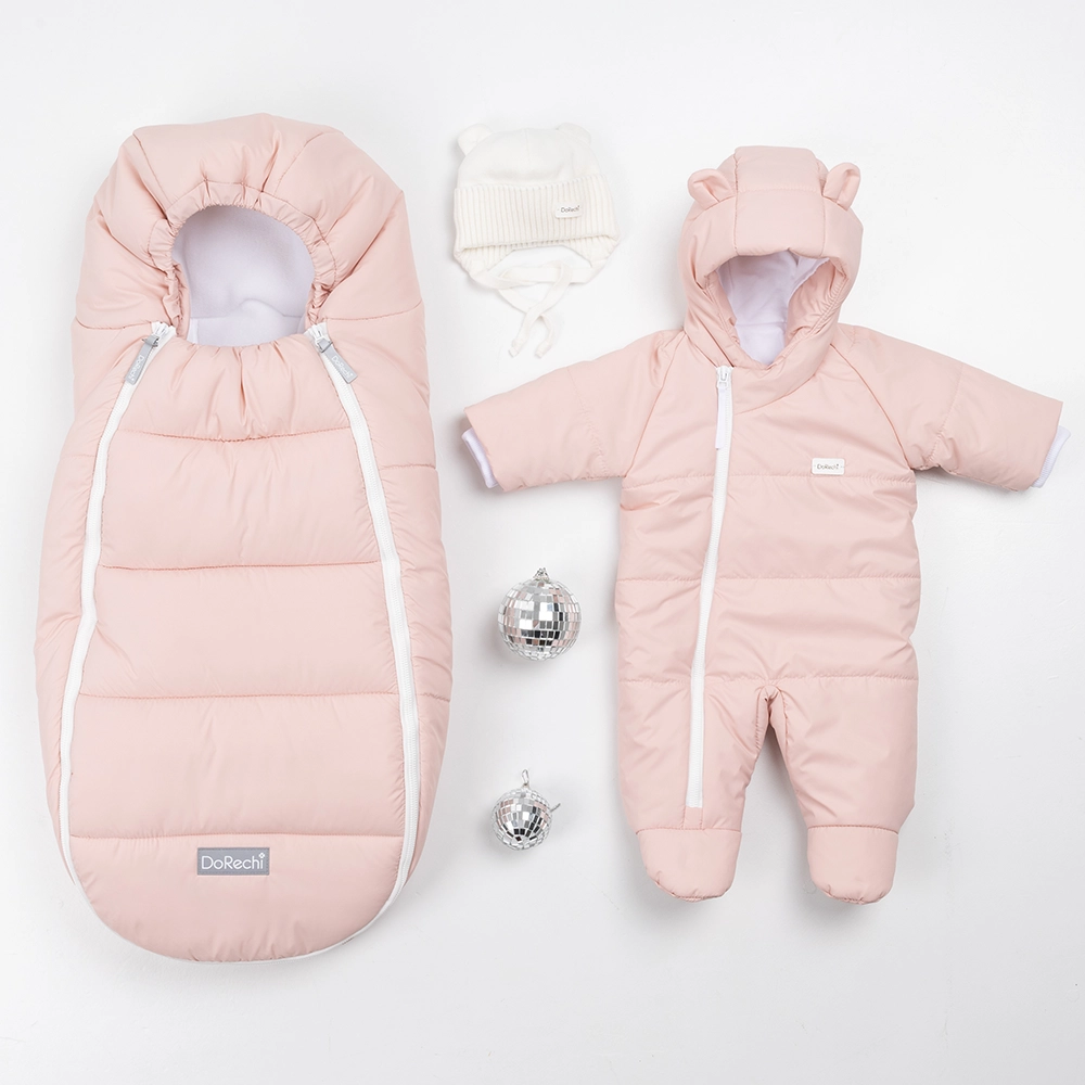 Детский конверт ДоРечі Baby XS флис Розовый, (-20°С)