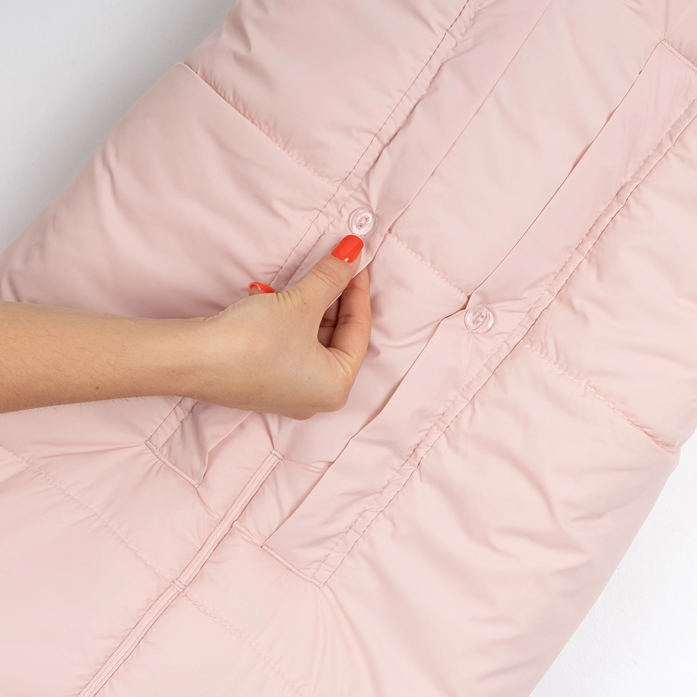 Детский конверт ДоРечі Baby XS флис Розовый, (-20°С)