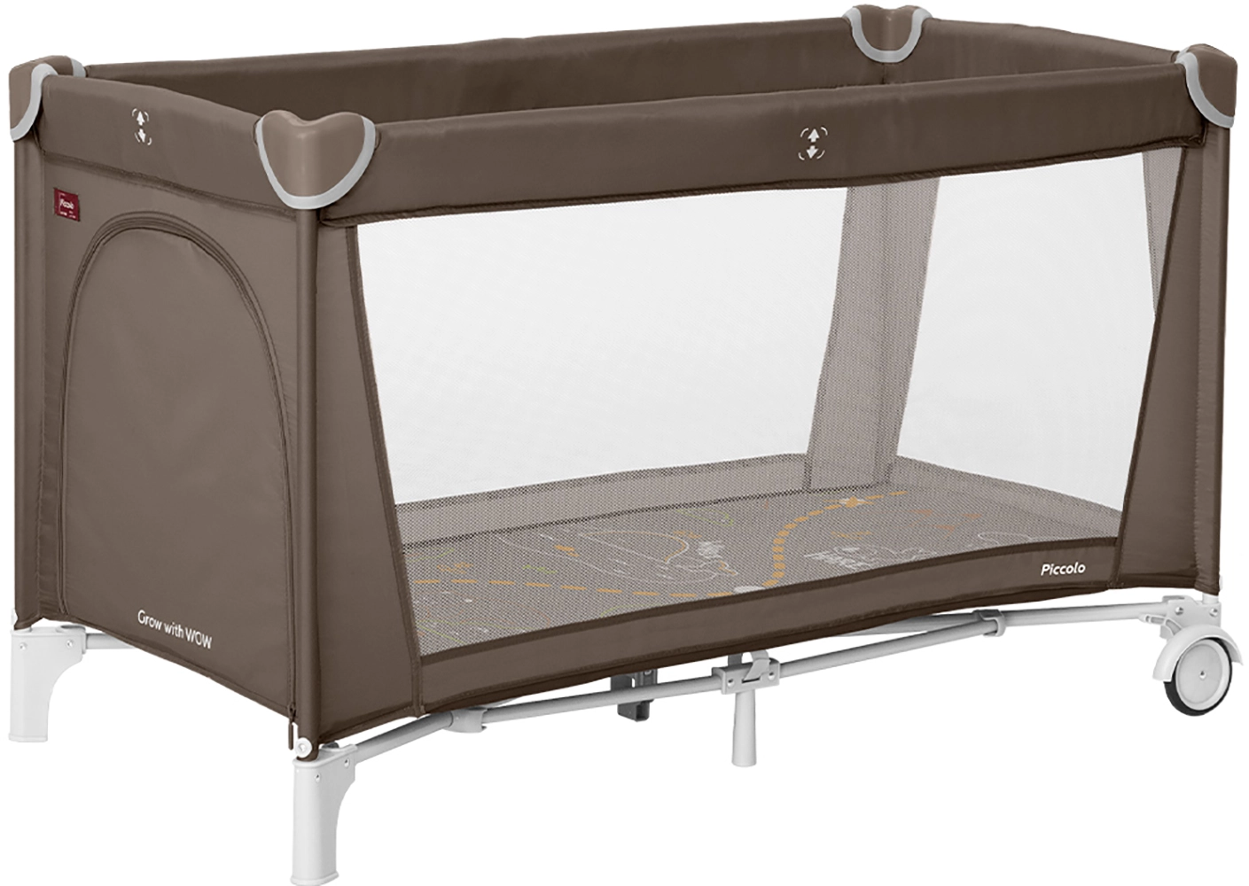 Детский манеж CARRELLO Piccolo CRL-11503/1 Chocolate Brown