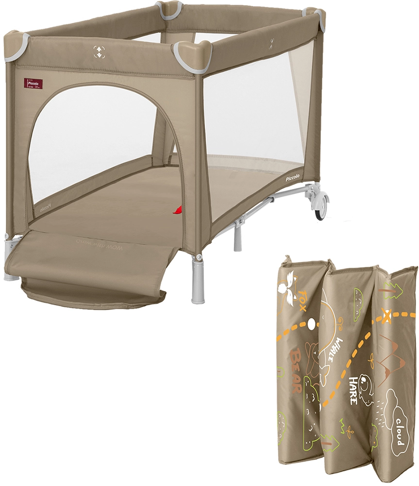 Дитячий манеж CARRELLO Piccolo CRL-11503/1 Sand Beige