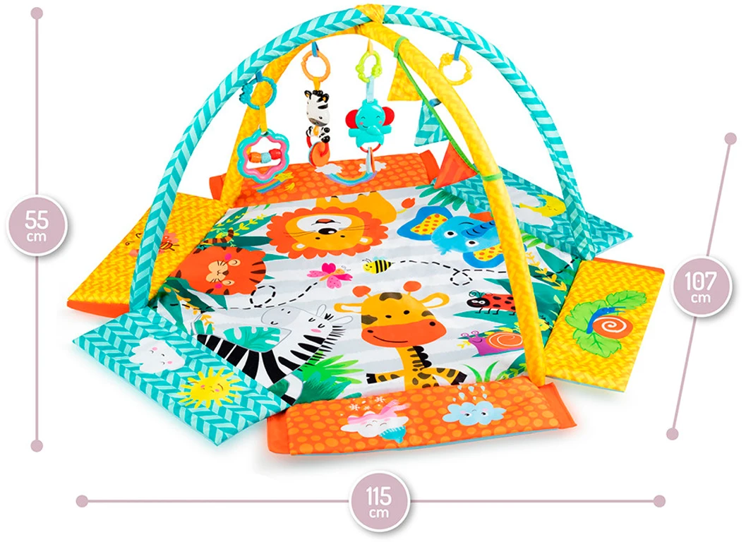 Дитячий розвиваючий килимок MoMi MULTI