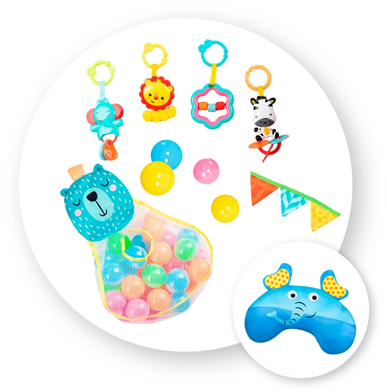 Дитячий розвиваючий килимок MoMi MULTI