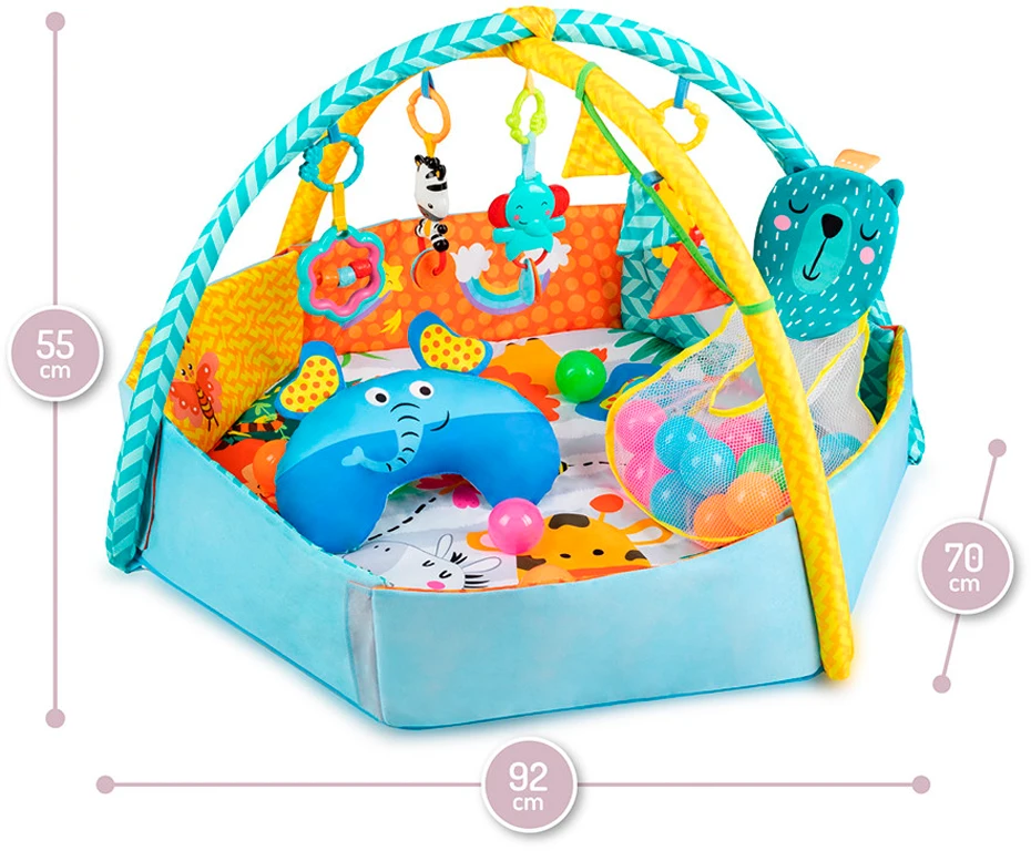 Дитячий розвиваючий килимок MoMi MULTI