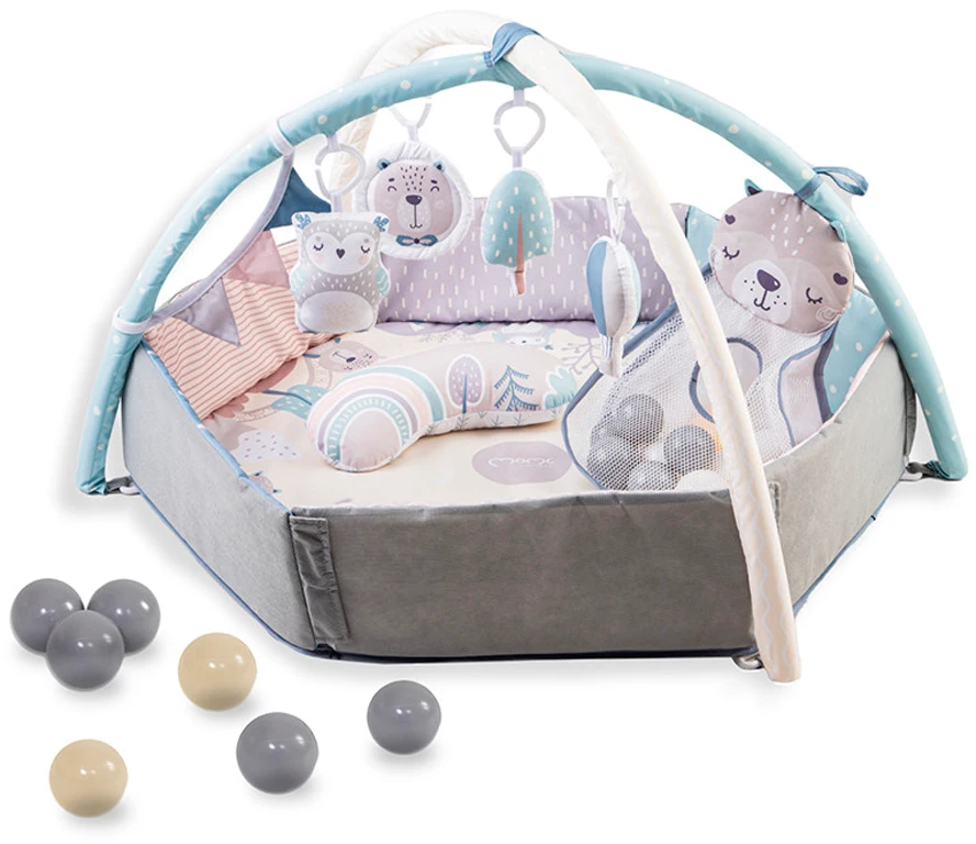 Дитячий розвиваючий килимок MoMi Pastel