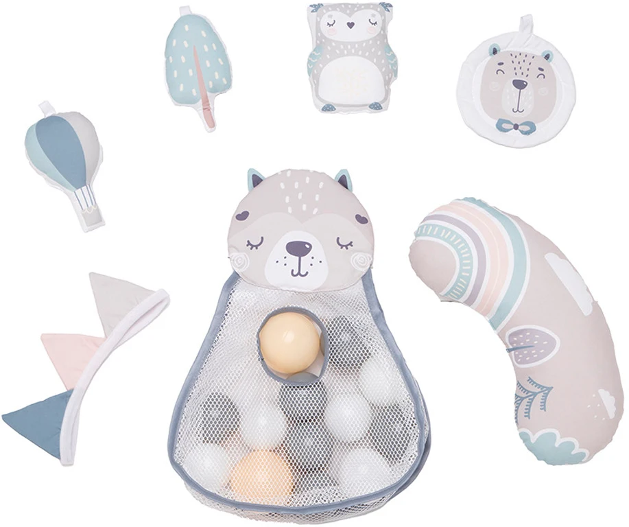 Дитячий розвиваючий килимок MoMi Pastel