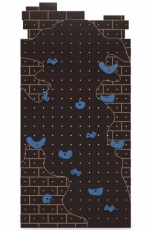 Детский скалодром IndigoWood The Wall brown