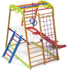 Дитячий спортивний комплекс SportBaby BabyWood Plus 2