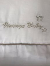 Постельный комплект 7 эл Twins Romantic Vintage Baby 4024-R-004, white