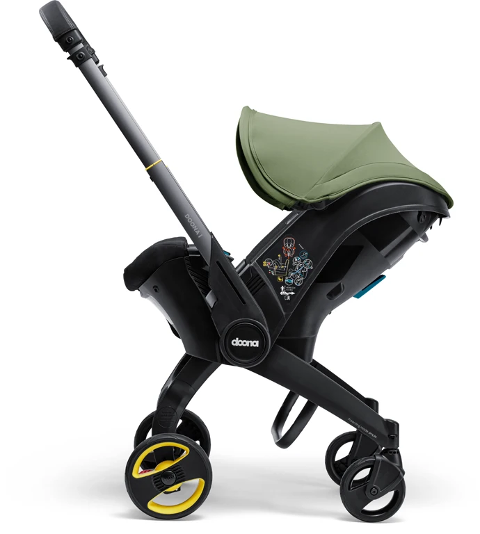 Автокрісло Doona i Infant Car Seat / Desert Green