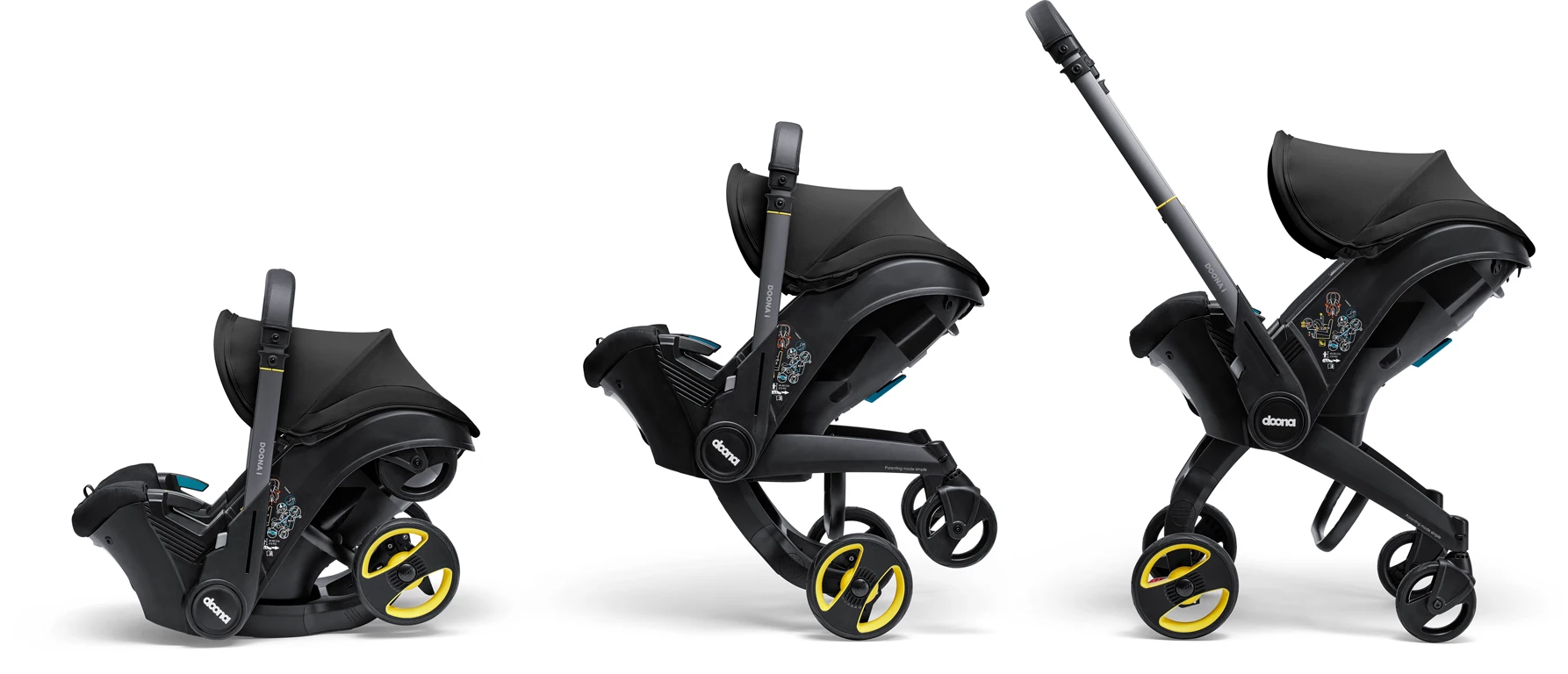 Автокрісло Doona i Infant Car Seat / Nitro Black