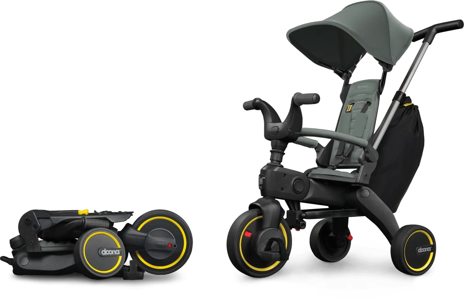Дитячий велосипед Doona Liki Trike S3 Slate Green