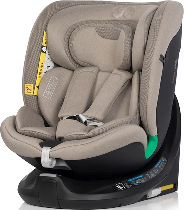 Автокресло EasyGo Cosy Izofix 0-36кг 9024-EGCo-25, Taupe