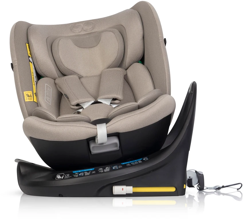 Автокрісло EasyGo Cosy Izofix 0-36кг 9024-EGCo-25, Taupe