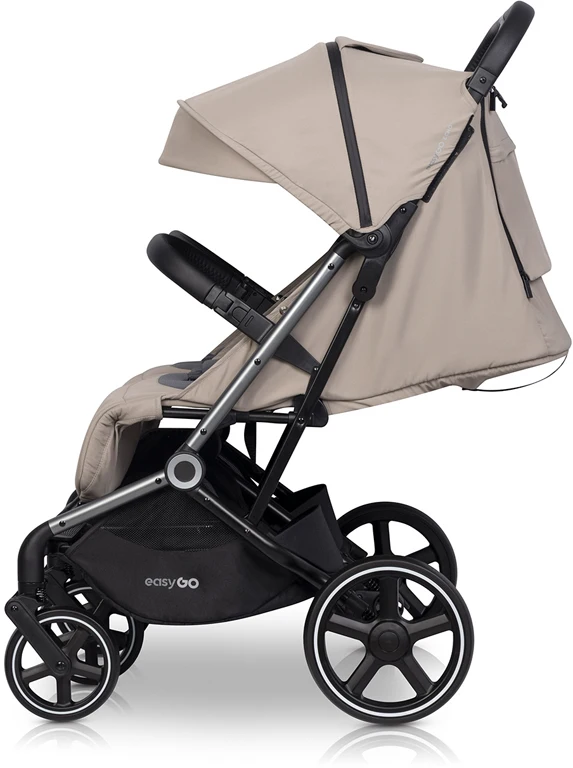 Коляска для двійні EasyGo Echo 2024 EGECB24-02, Savana Beige