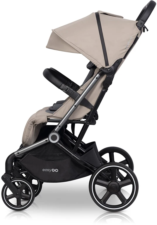 Коляска для двійні EasyGo Echo 2024 EGECB24-02, Savana Beige