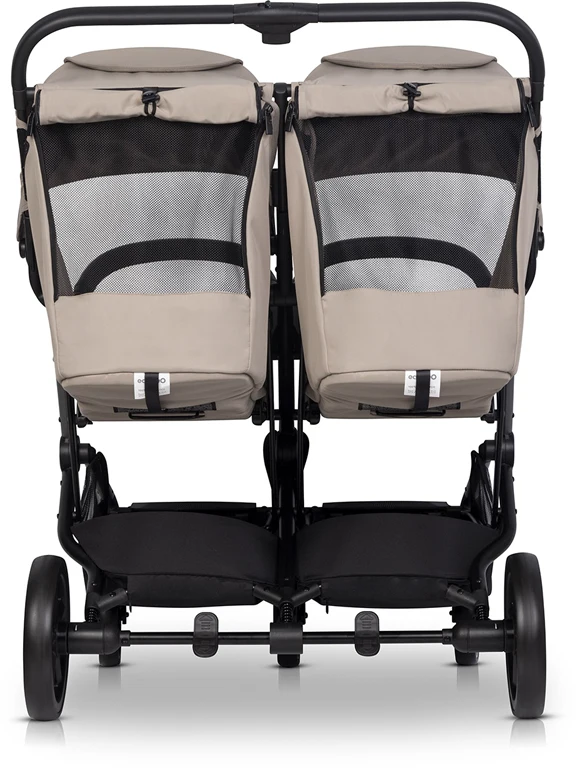 Коляска для двійні EasyGo Echo 2024 EGECB24-02, Savana Beige
