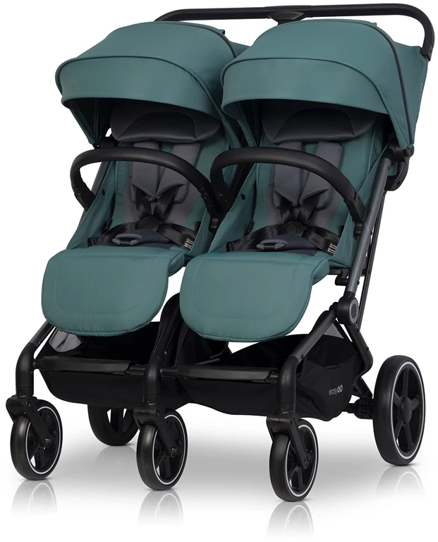 Коляска для двійні EasyGo Echo 2024 EGECB24-06, Sage Green