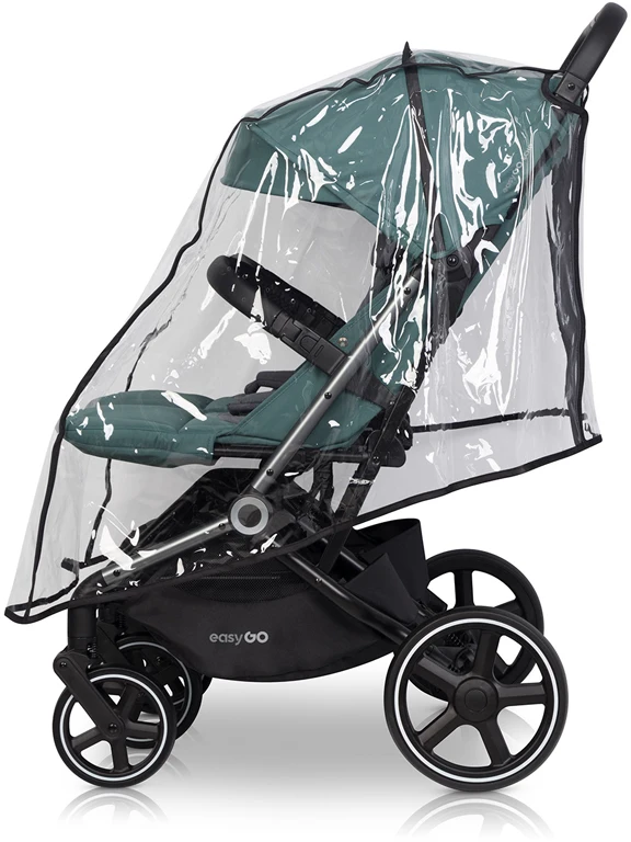 Коляска для двійні EasyGo Echo 2024 EGECB24-06, Sage Green