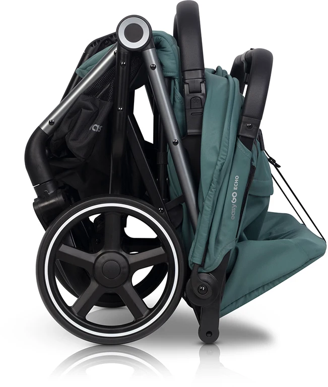 Коляска для двійні EasyGo Echo 2024 EGECB24-06, Sage Green