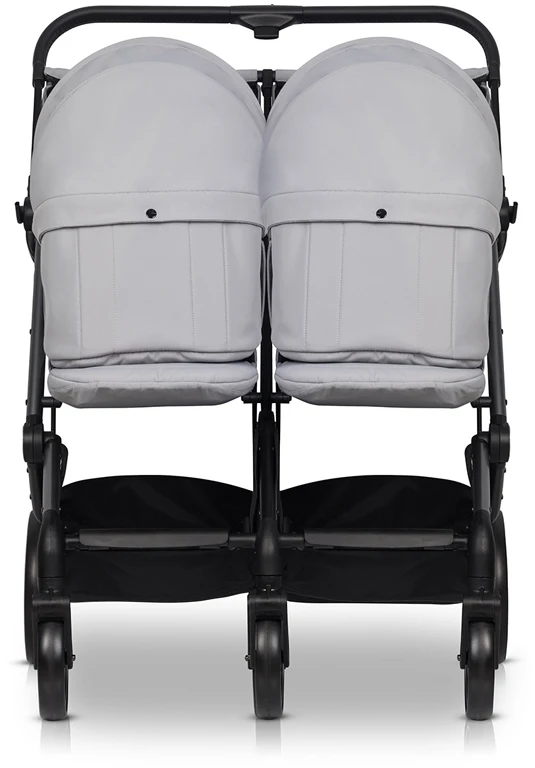Коляска для двійні EasyGo Echo 2024 EGECB24-10, Cloud Gray