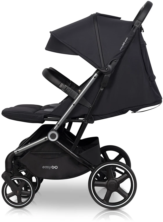 Коляска для двійні EasyGo Echo 2024 EGECB24-13, Ebony Black