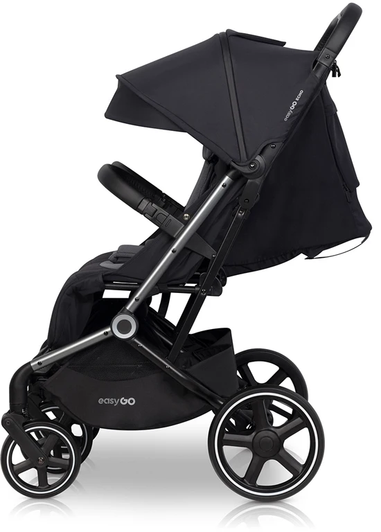 Коляска для двійні EasyGo Echo 2024 EGECB24-13, Ebony Black