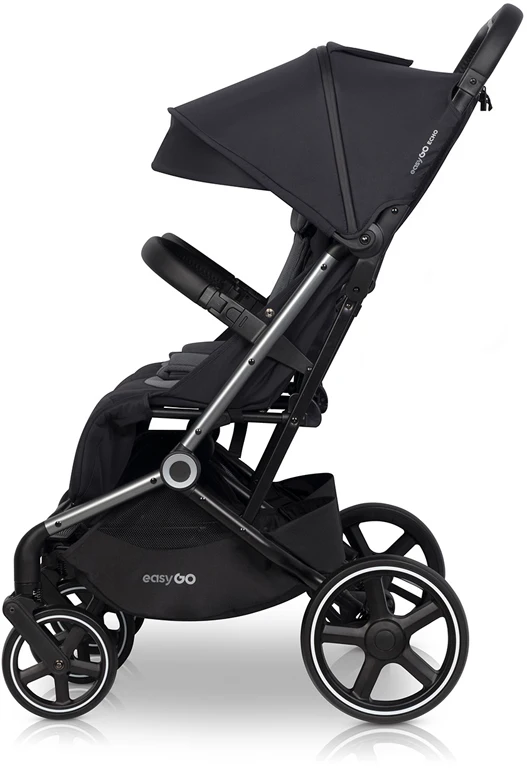 Коляска для двійні EasyGo Echo 2024 EGECB24-13, Ebony Black
