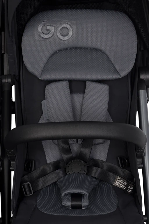 Коляска для двійні EasyGo Echo 2024 EGECB24-13, Ebony Black