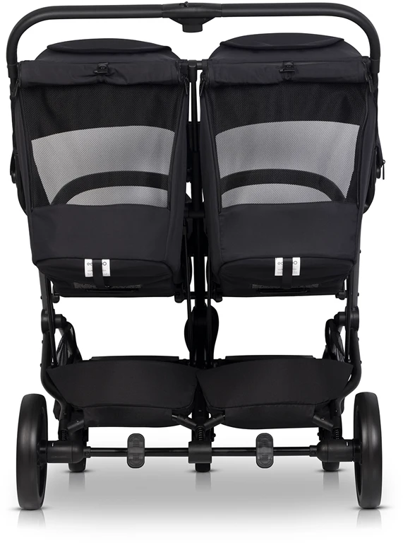 Коляска для двійні EasyGo Echo 2024 EGECB24-13, Ebony Black