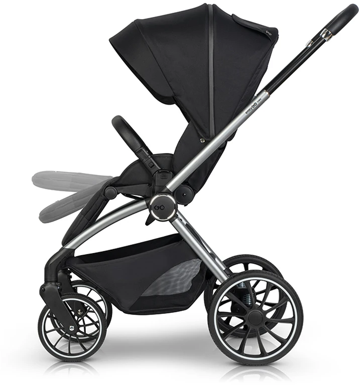 Коляска 2 в 1 EasyGo Giro 9023-EGG-02, Ebony Black