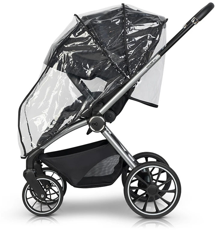 Коляска 2 в 1 EasyGo Giro 9023-EGG-02, Ebony Black