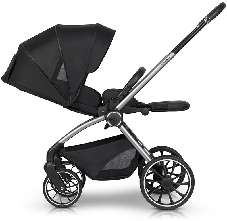 Коляска 2 в 1 EasyGo Giro 9023-EGG-02, Ebony Black
