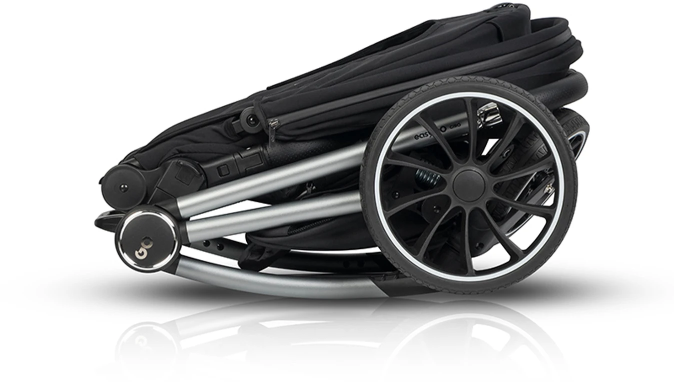 Коляска 2 в 1 EasyGo Giro 9023-EGG-02, Ebony Black