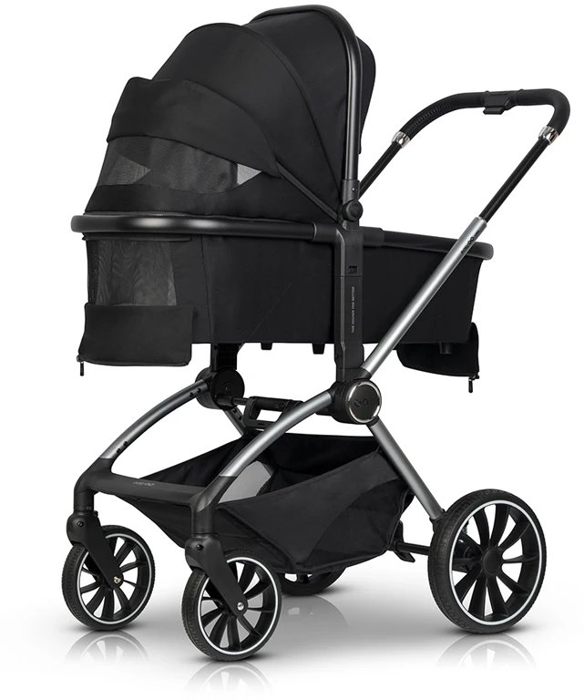 Коляска 2 в 1 EasyGo Giro 9023-EGG-02, Ebony Black