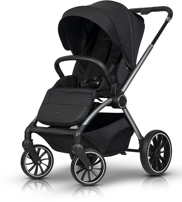 Коляска 2 в 1 EasyGo Giro 9023-EGG-02, Ebony Black