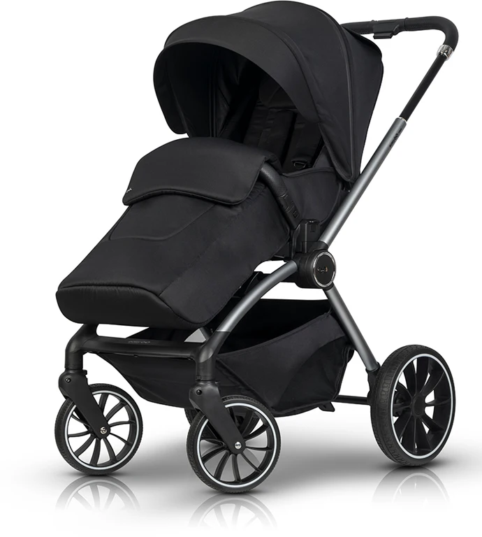 Коляска 2 в 1 EasyGo Giro 9023-EGG-02, Ebony Black