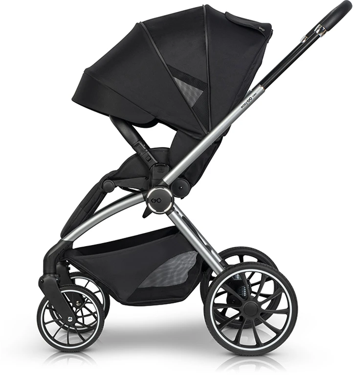 Коляска 2 в 1 EasyGo Giro 9023-EGG-02, Ebony Black
