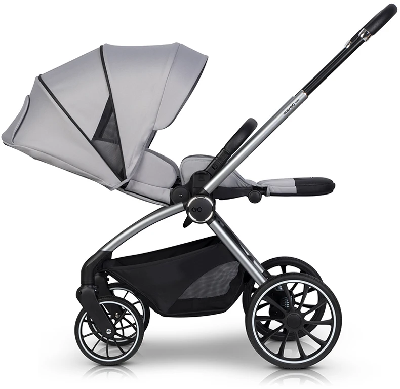 Коляска 2 в 1 EasyGo Giro 9023-EGG-10, Cloudy Grey