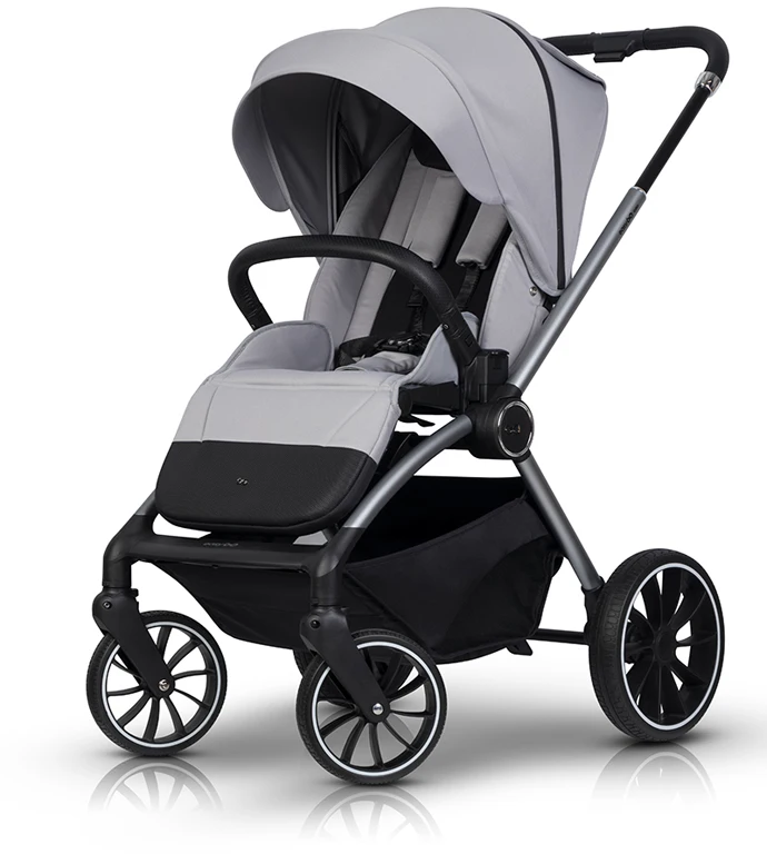 Коляска 2 в 1 EasyGo Giro 9023-EGG-10, Cloudy Grey