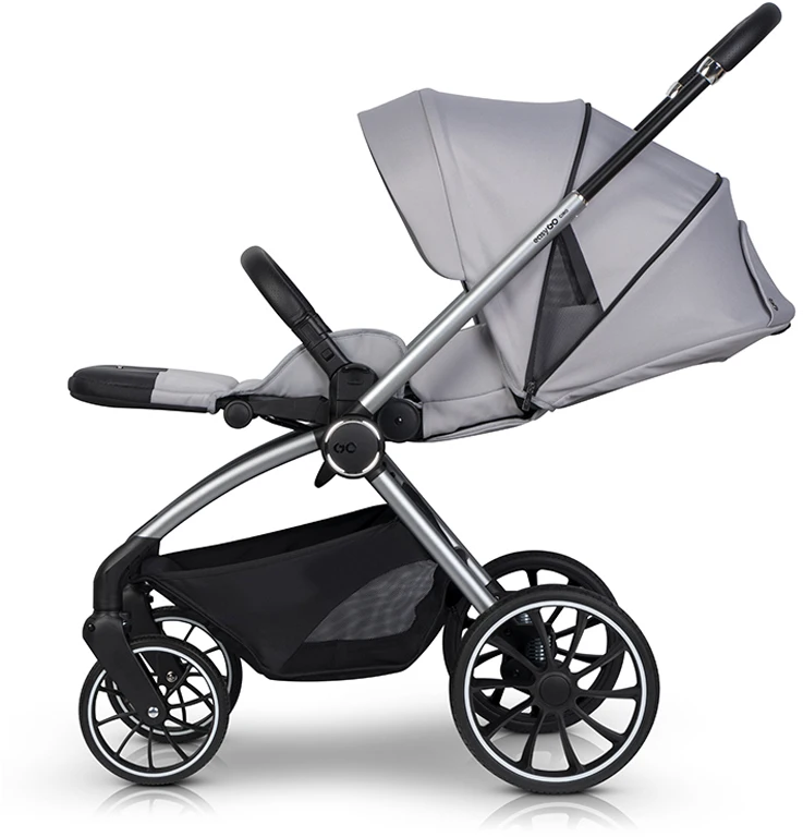 Коляска 2 в 1 EasyGo Giro 9023-EGG-10, Cloudy Grey