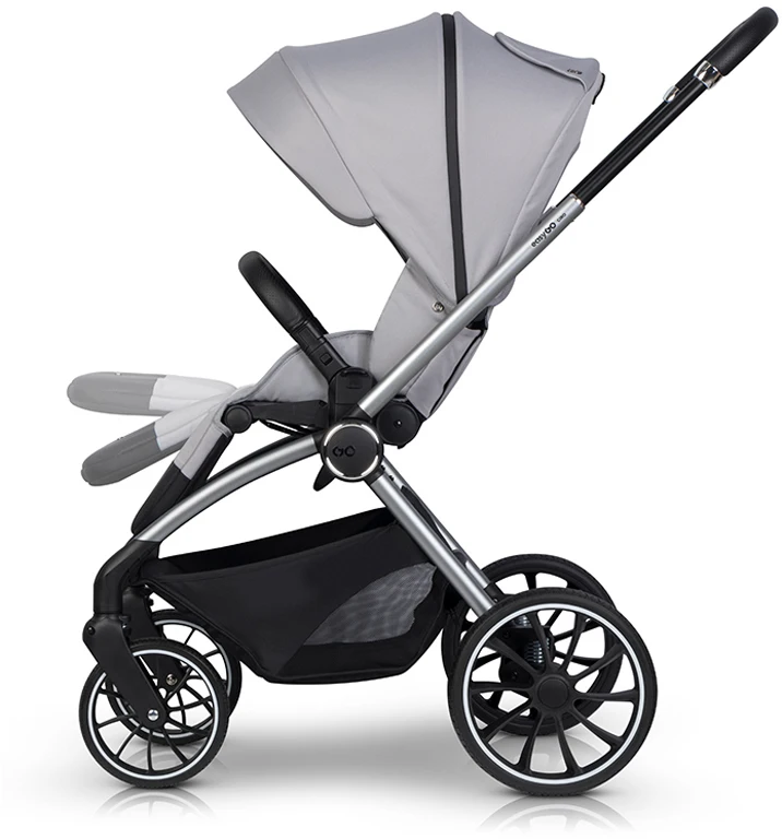Коляска 2 в 1 EasyGo Giro 9023-EGG-10, Cloudy Grey