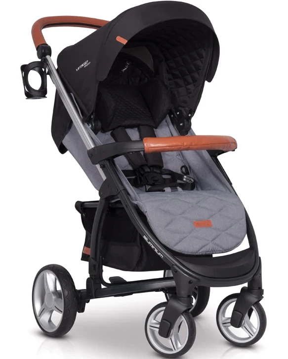 Детская прогулочная коляска EasyGo Virage Ecco anthracite