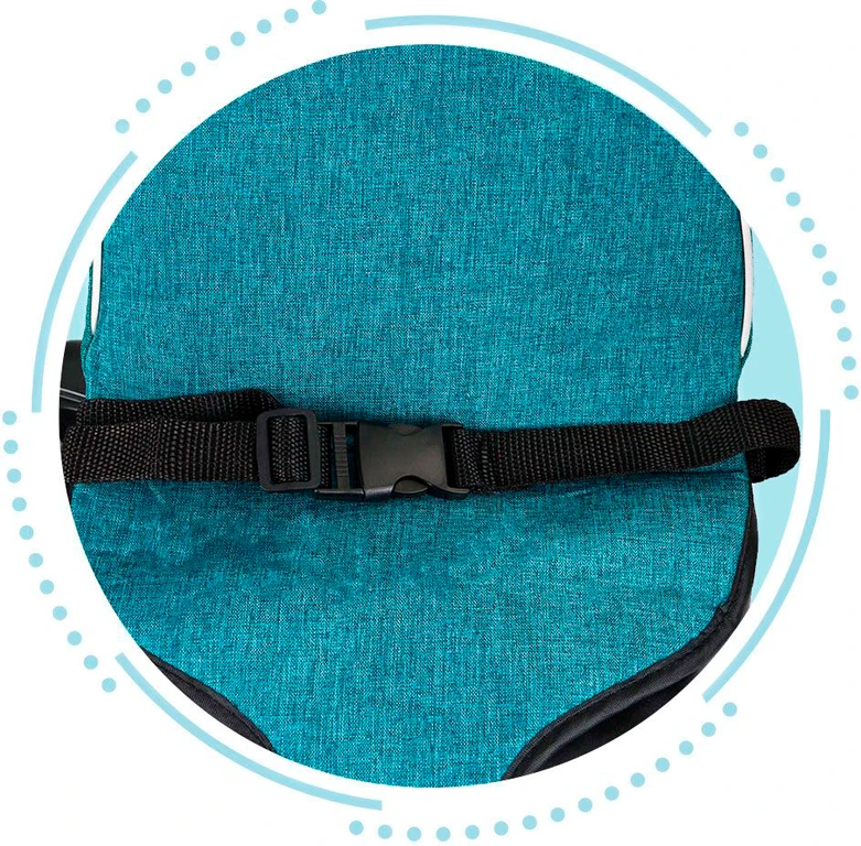 Велосипед с поворотным сиденьем Ecotoys Comfort Green Blue