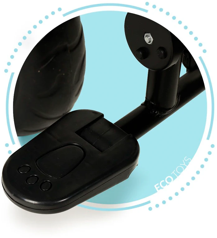 Велосипед с поворотным сиденьем Ecotoys Comfort Grey