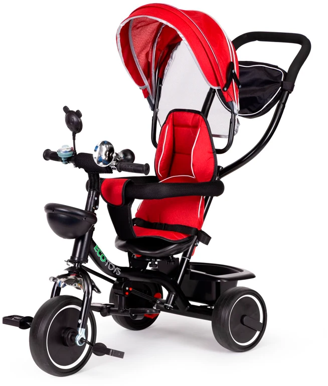 Велосипед с поворотным сиденьем Ecotoys Comfort Red