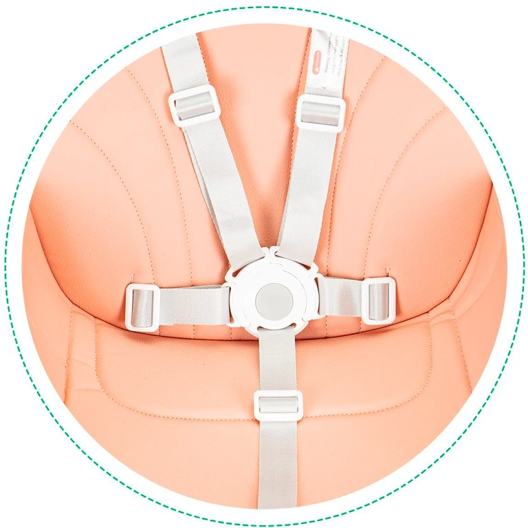 Стульчик для кормления 2 в 1 Ecotoys SMART PINK