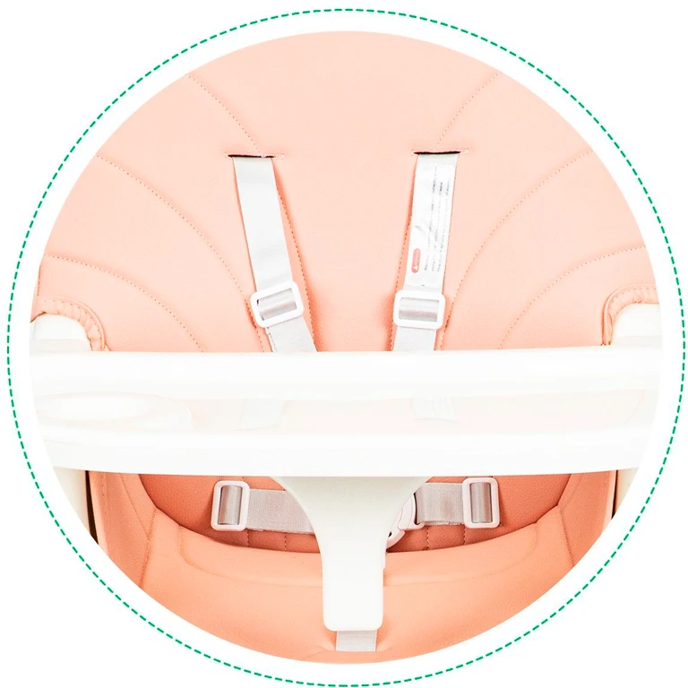 Стульчик для кормления 2 в 1 Ecotoys SMART PINK