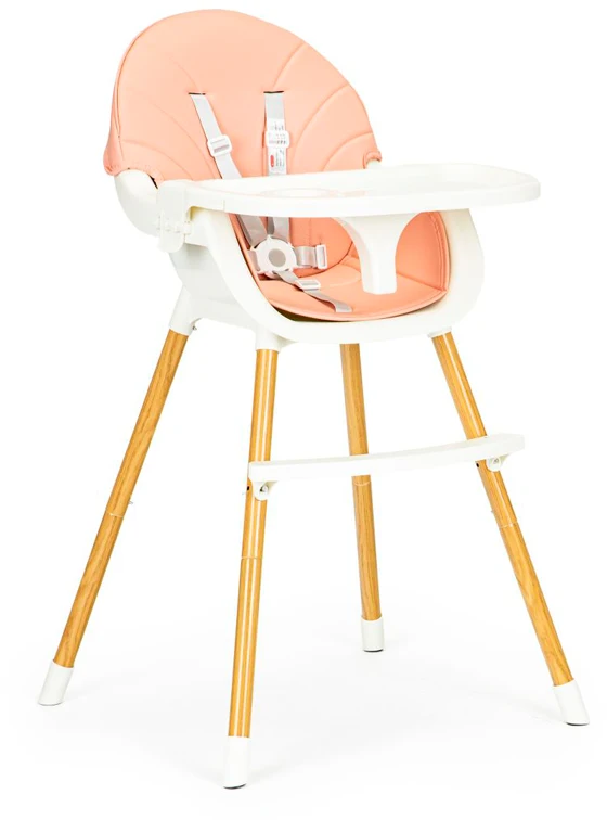 Стульчик для кормления 2 в 1 Ecotoys SMART PINK