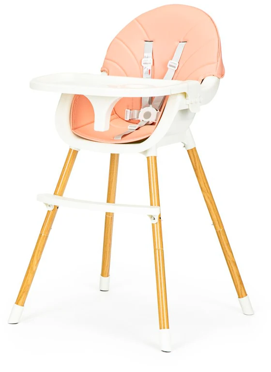 Стульчик для кормления 2 в 1 Ecotoys SMART PINK