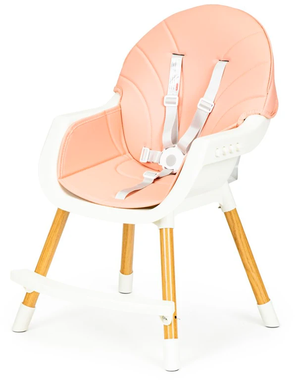 Стульчик для кормления 2 в 1 Ecotoys SMART PINK